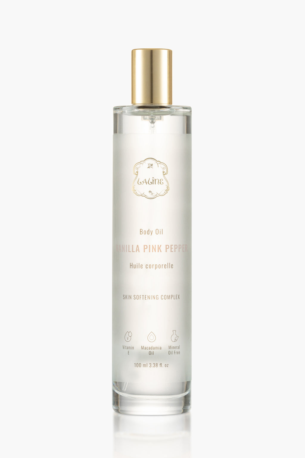 Body Oil 100ml Vanilla Pink Pepper – Laline CA