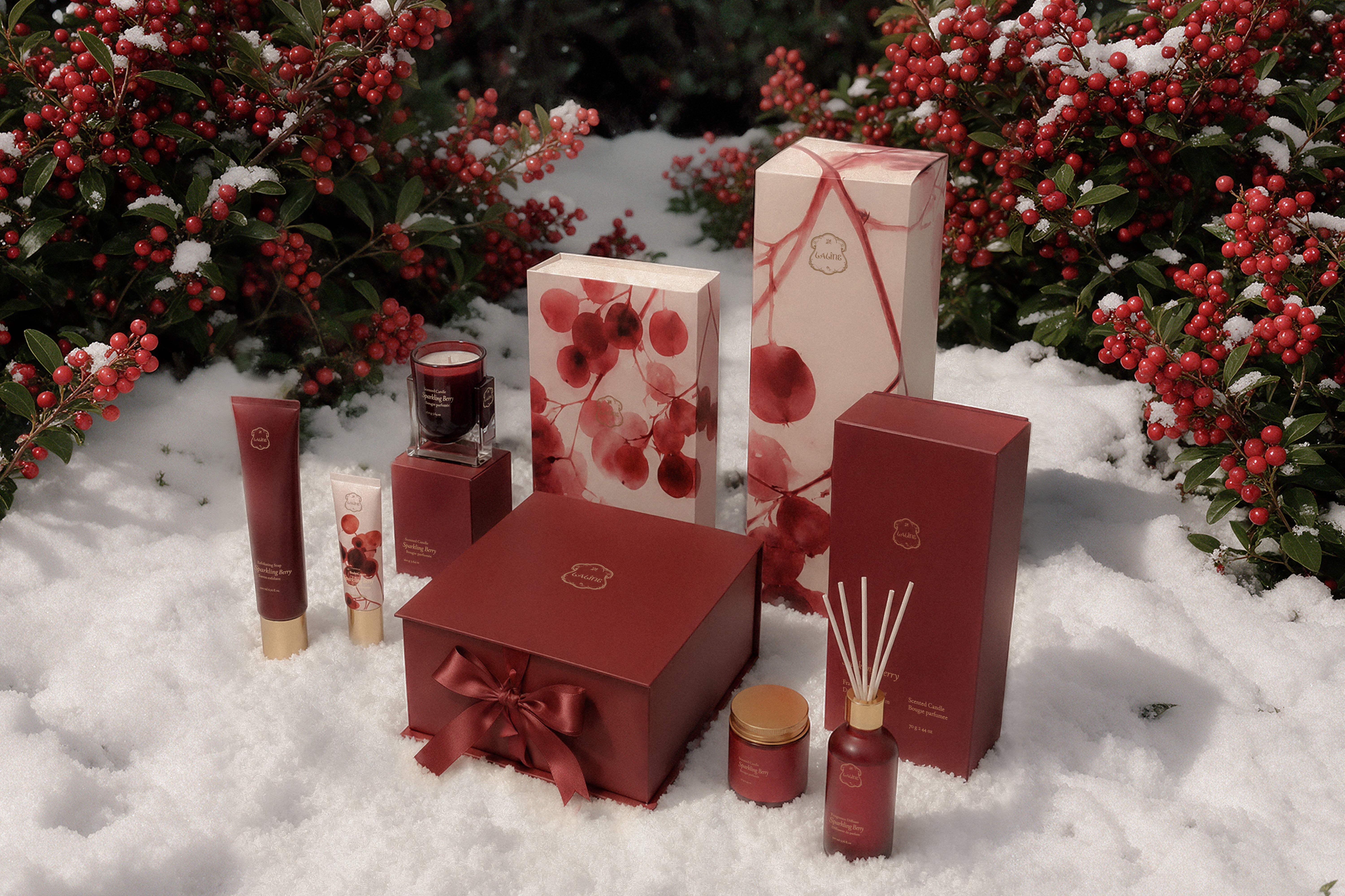 Vegan Collagen & Vitamin C Skin Gift Set | Laline CA