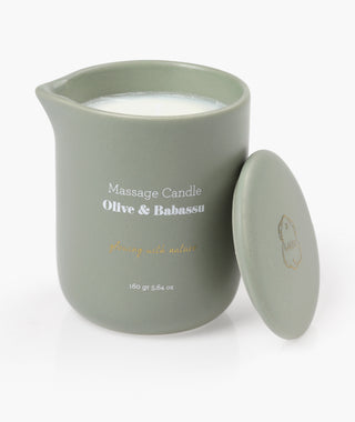 Olive Babassu Massage Candle - 160 g