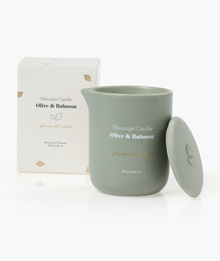 Olive Babassu Massage Candle - 160 g
