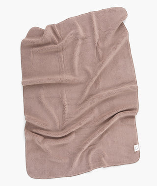 Mocha Reversible Throw Blanket
