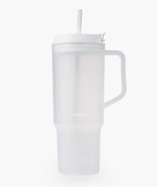 ‍White XL Clear Tumbler        (100% off)