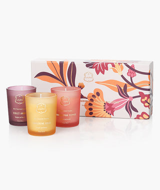 Tangerine Gold Mini Candle Trio