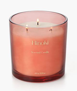 Hinoki 3-Wick Scented Candle - 650 g
