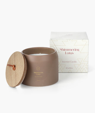 Shimmering Lotus 3-Wick Scented Candle - 527 g
