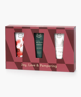 Fresh Snowy Sandalwood Hand Cream Trio