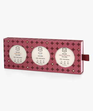 Trio de soufflés au bois de santal VVO