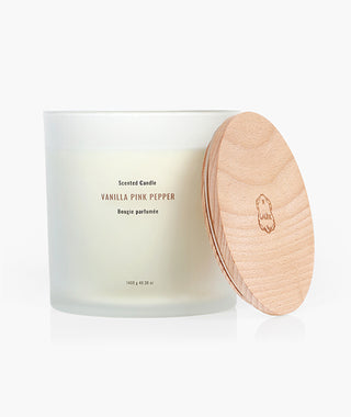 Vanilla Pink Pepper Scented Candle - XL