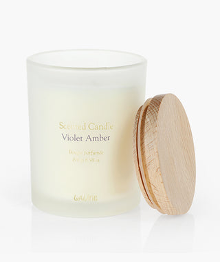 Scented Candle Violet Amber