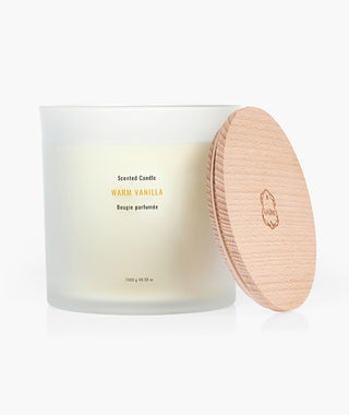 Warm Vanilla Scented Candle - XL