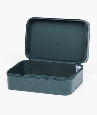Mineral Croc Cosmetic Bag