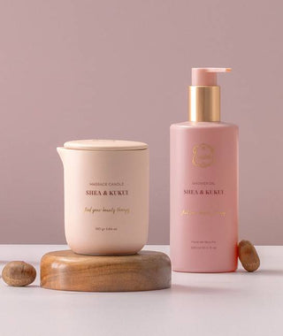 Shea & Kukui Massage Candle - 160 g