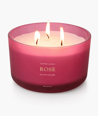 Rose Scented Candle - 450 g