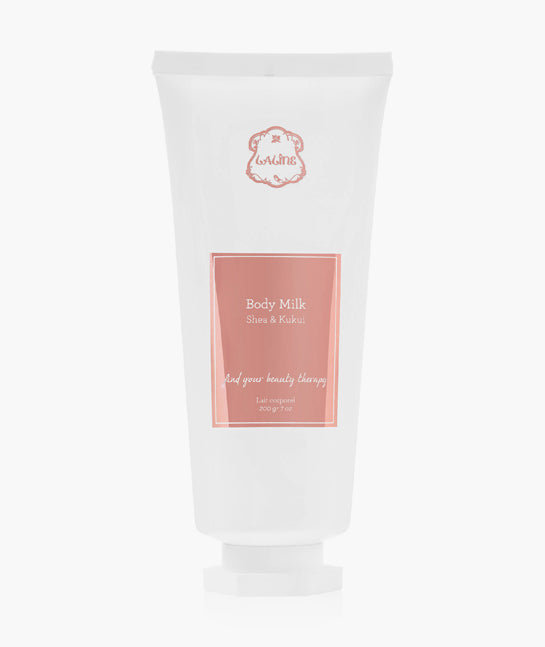 Body Milk 200 g Shea and Kukui – Laline CA